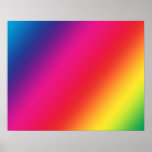 Rainbow Colors Poster