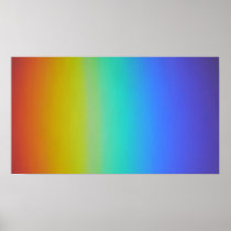 Rainbow Colours Poster