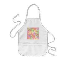 Rainbow Colours. Pretty, Colourful Clouds. Apron