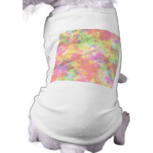 Rainbow Colours. Pretty, Colourful Clouds. Dog T Shirt