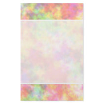 Rainbow Colours. Pretty, Colourful Clouds. Custom Flyer