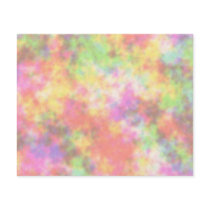 Rainbow Colours. Pretty, Colourful Clouds. Personalised Flyer