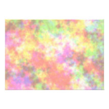 Rainbow Colours. Pretty, Colourful Clouds. Custom Invitation