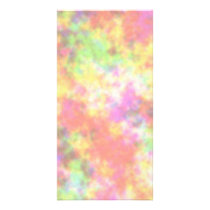 Rainbow Colours. Pretty, Colourful Clouds. Photo Card