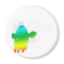 Rainbow Cow magnets