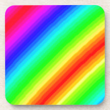 Rainbow Customisable Beverage Coaster
