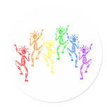 Rainbow Dancers stickers