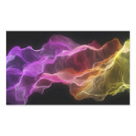 Rainbow_dark Rectangular Sticker