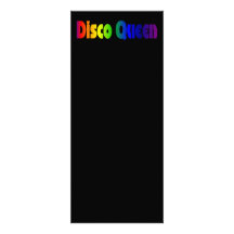 Rainbow Disco Queen Custom Invitation