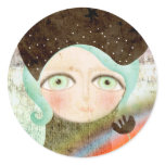 Rainbow Doll Black Poppy Sticker
