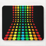 rainbow dots mousepads