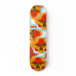 Rainbow Dragon Face skateboards