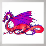 Rainbow Dragon Posters
