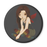 Rainbow Drear- sad fairy magnets
