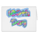Rainbow Effect 100th Day cards
