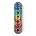 Rainbow Eyez Drip skateboards