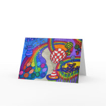 Rainbow Factory Card