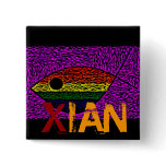 Rainbow Fish buttons