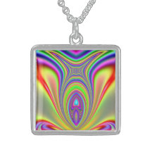 Rainbow Fish Fractal Custom Jewelry
