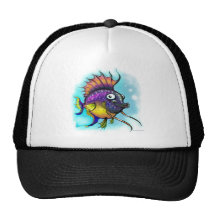 Rainbow Fish Hat