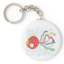 Rainbow Fish Tshirts and Gifts keychains