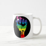 rainbow fists of fury coffee mugs