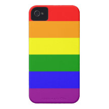 Rainbow flag case Case-Mate iPhone 4 cases