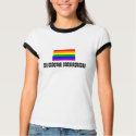 rainbow flag, God Doesn't Discriminate t-shirts