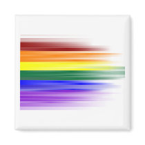 Rainbow Flag Magnet (Square)