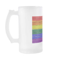 Rainbow flag coffee mug