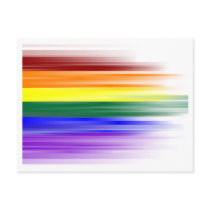Rainbow Flag Postcard