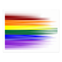 Rainbow Flag Postcard