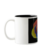 Rainbow Flower Mug