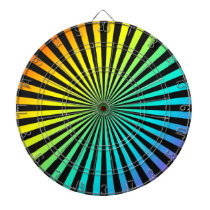 rainbow focus dartboards