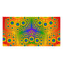 Rainbow Fractal Explosions: Custom Photo Card