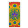 Rainbow Fractal Explosions: Full Color Rack Card