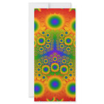 Rainbow Fractal Explosions: rack cards