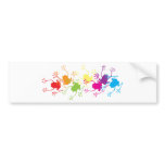Rainbow Frogs bumper stickers