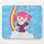 Rainbow Girl mousepads