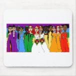 Rainbow Girls mousepads