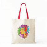 Rainbow Hair Tote Bags