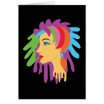 Rainbow Hair cards