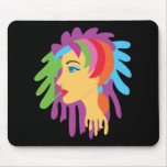 Rainbow Hair Mousepad
