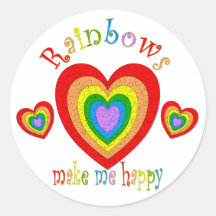 Rainbow Happiness Sticker