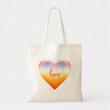 Rainbow Heart  - Bag