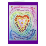 Rainbow Heart Cancer Cannot Do Greeting Cards