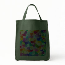 Rainbow Heart Confetti Canvas Bags