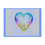 Rainbow Heart postcards