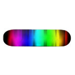 Rainbow Heartbeat Skate Boards