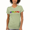 Rainbow Hearts Tee t-shirts